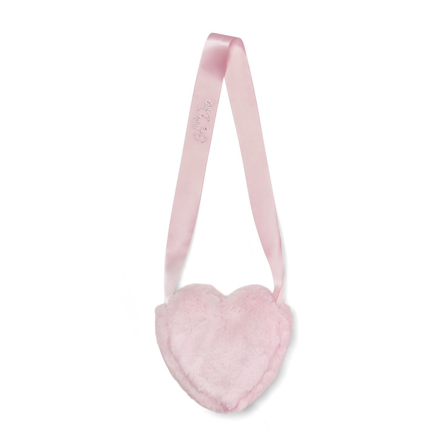 Pre Order - ADee Girls ALMA Pink Fur Heart Bag