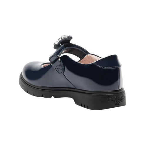 Lelli Kelly - Bianca 3 School Shoes  LKSO8916 - Blue Patent