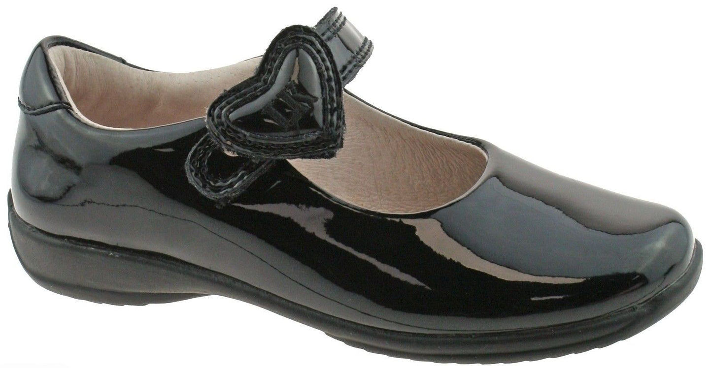 Lelli Kelly - Colourissima F School Shoes  LK8500 - Black Patent