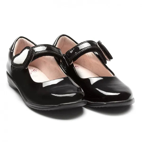 Lelli Kelly - Colourissima F School Shoes  LK8500 - Black Patent