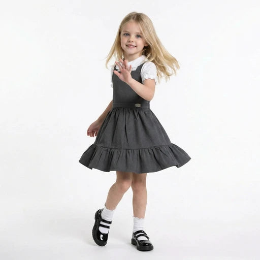 Pre-Order | Lelli Kelly - Becky Pinafore LKS010 - Grey