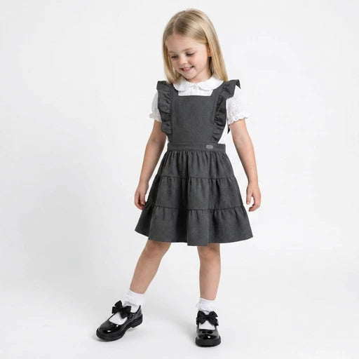 Pre-Order | Lelli Kelly - Bryony Pinafore LKS011 - Grey