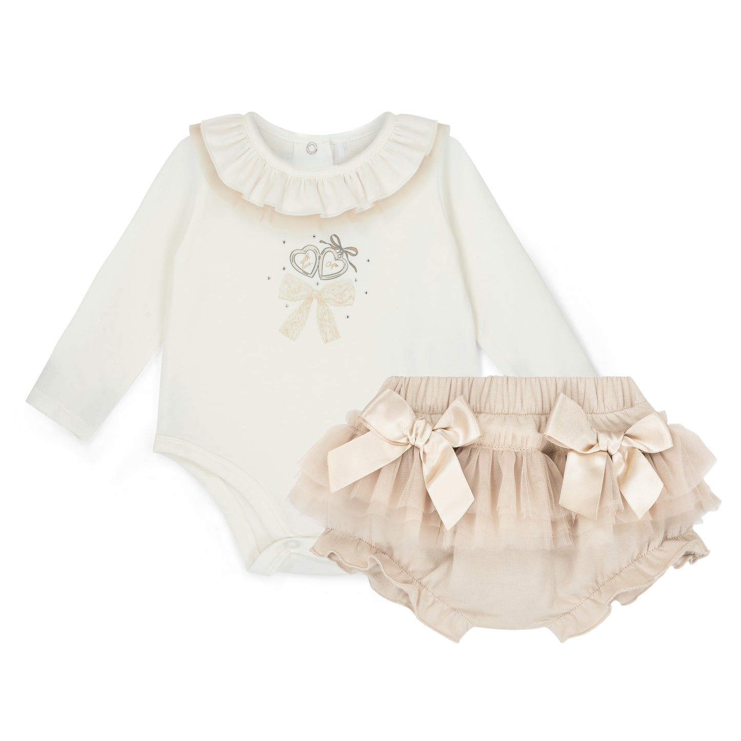 Pre Order - Little A Girls Emeyle Tulle Jam Pant Set