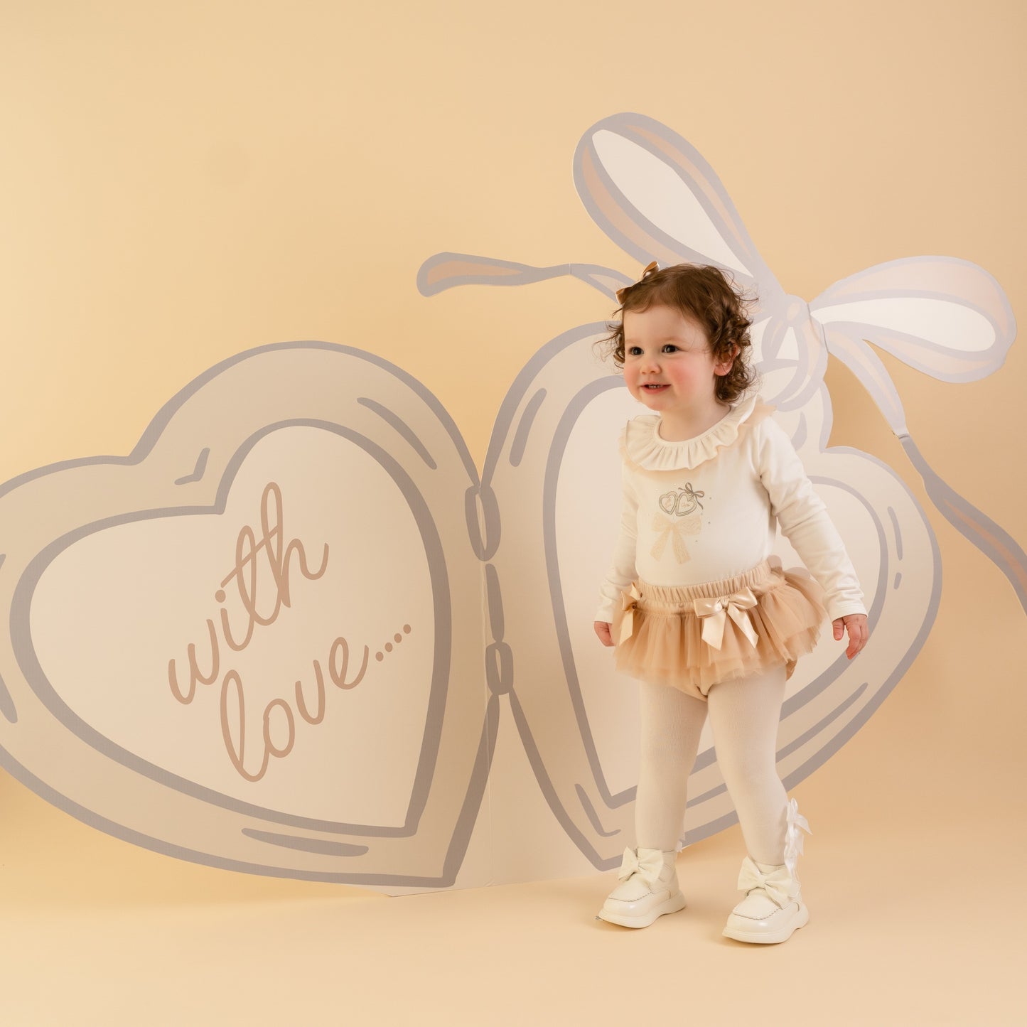 Pre Order - Little A Girls Emeyle Tulle Jam Pant Set