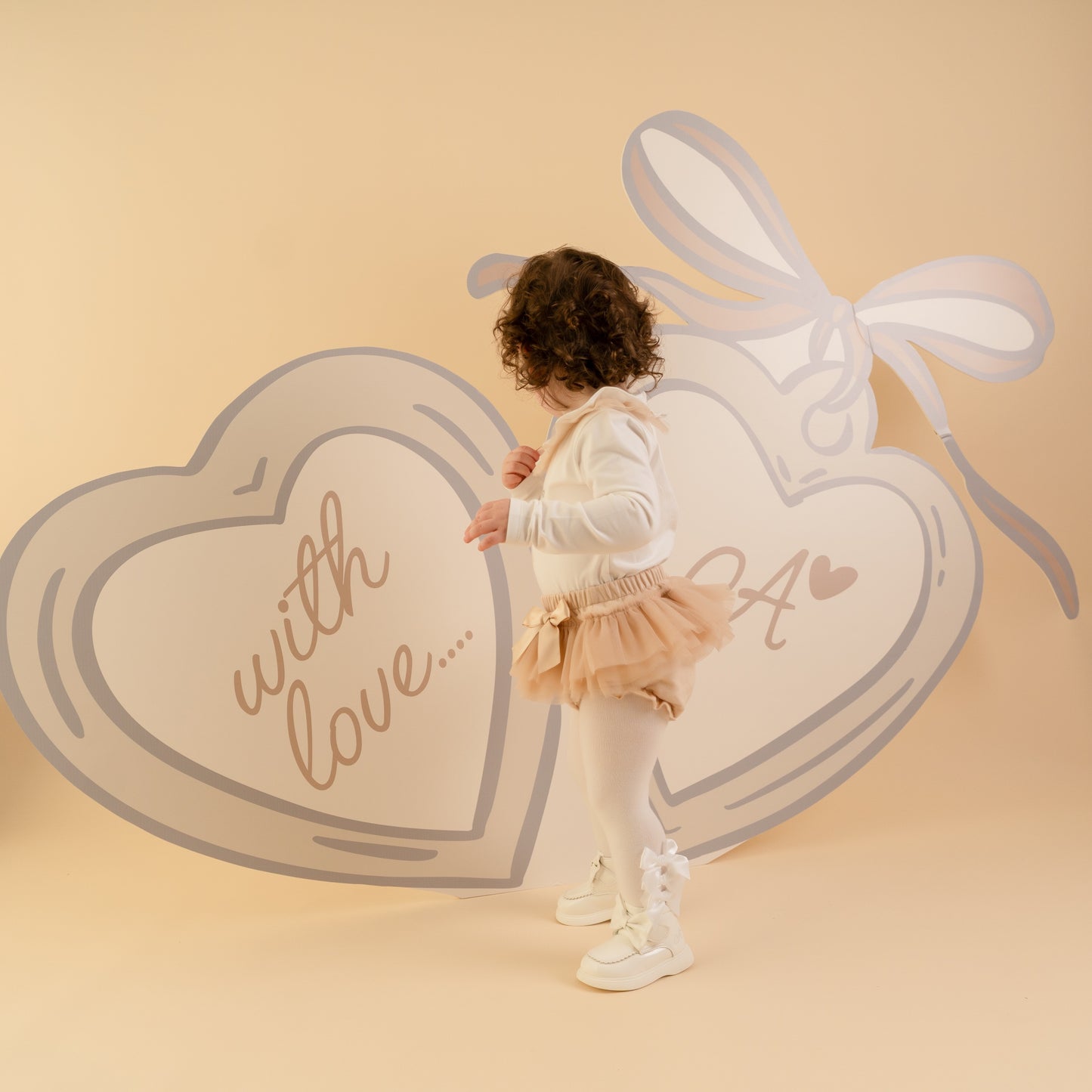 Pre Order - Little A Girls Emeyle Tulle Jam Pant Set