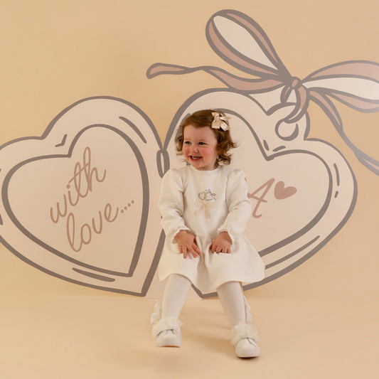 Pre Order - Little A Girls Delilah Snow White Dress