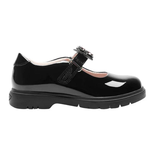 Lelli Kelly - Luna 3 School Shoes  LKS18510 - Black Patent
