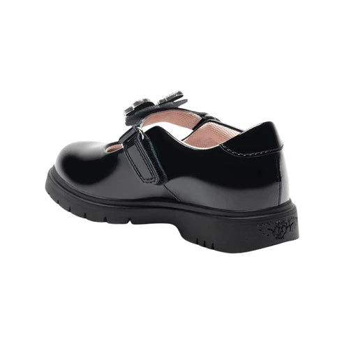 Lelli Kelly - Luna 3 School Shoes  LKS18510 - Black Patent