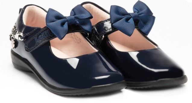 Lelli Kelly - Alexandra School Shoes  LKSA8429 - Blue Patent