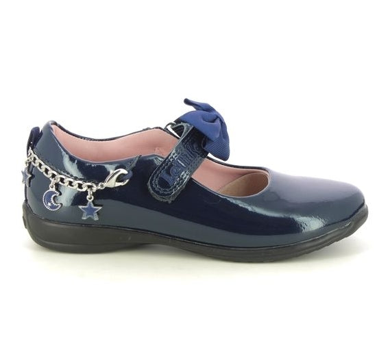 Lelli Kelly - Alexandra School Shoes  LKSA8429 - Blue Patent
