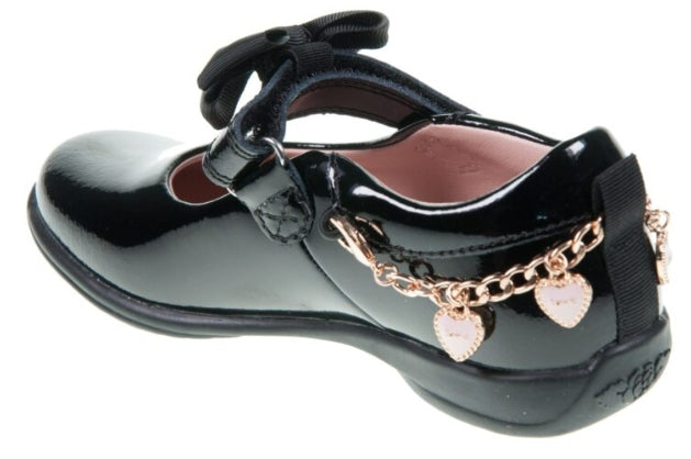Lelli Kelly - Annie F School Shoes  LKSA8428 - Black Patent