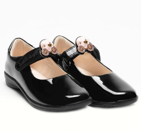 Lelli Kelly - Carrie2 School Shoes  LKSO8622 - Black Patent