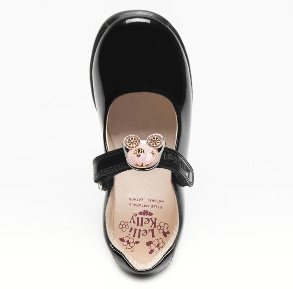 Lelli Kelly - Carrie2 School Shoes  LKSO8622 - Black Patent