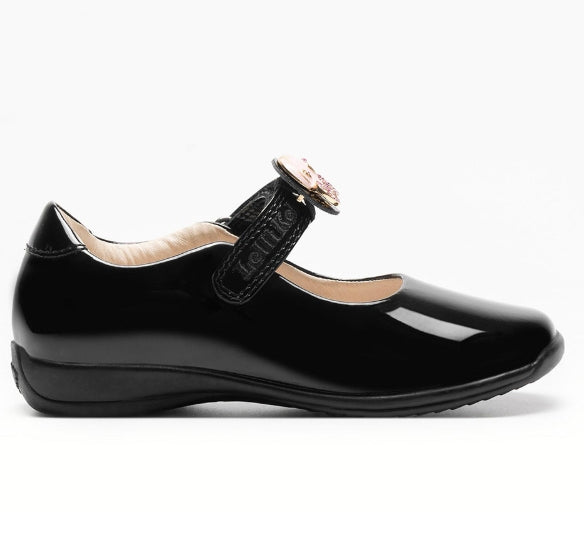 Lelli Kelly - Carrie2 School Shoes  LKSO8622 - Black Patent