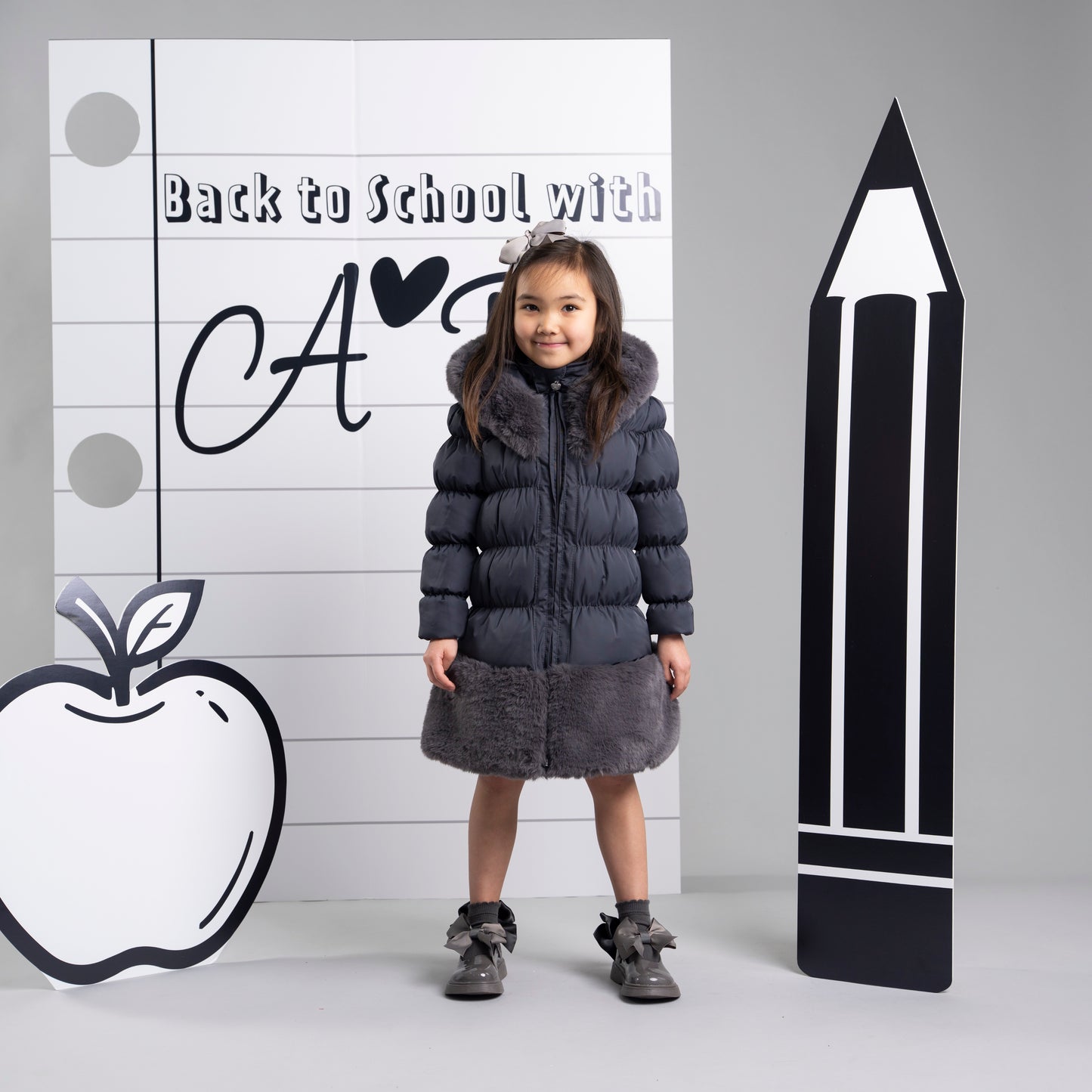 Pre-Order | Adee-Rhea Long Jacket W266202-Grey
