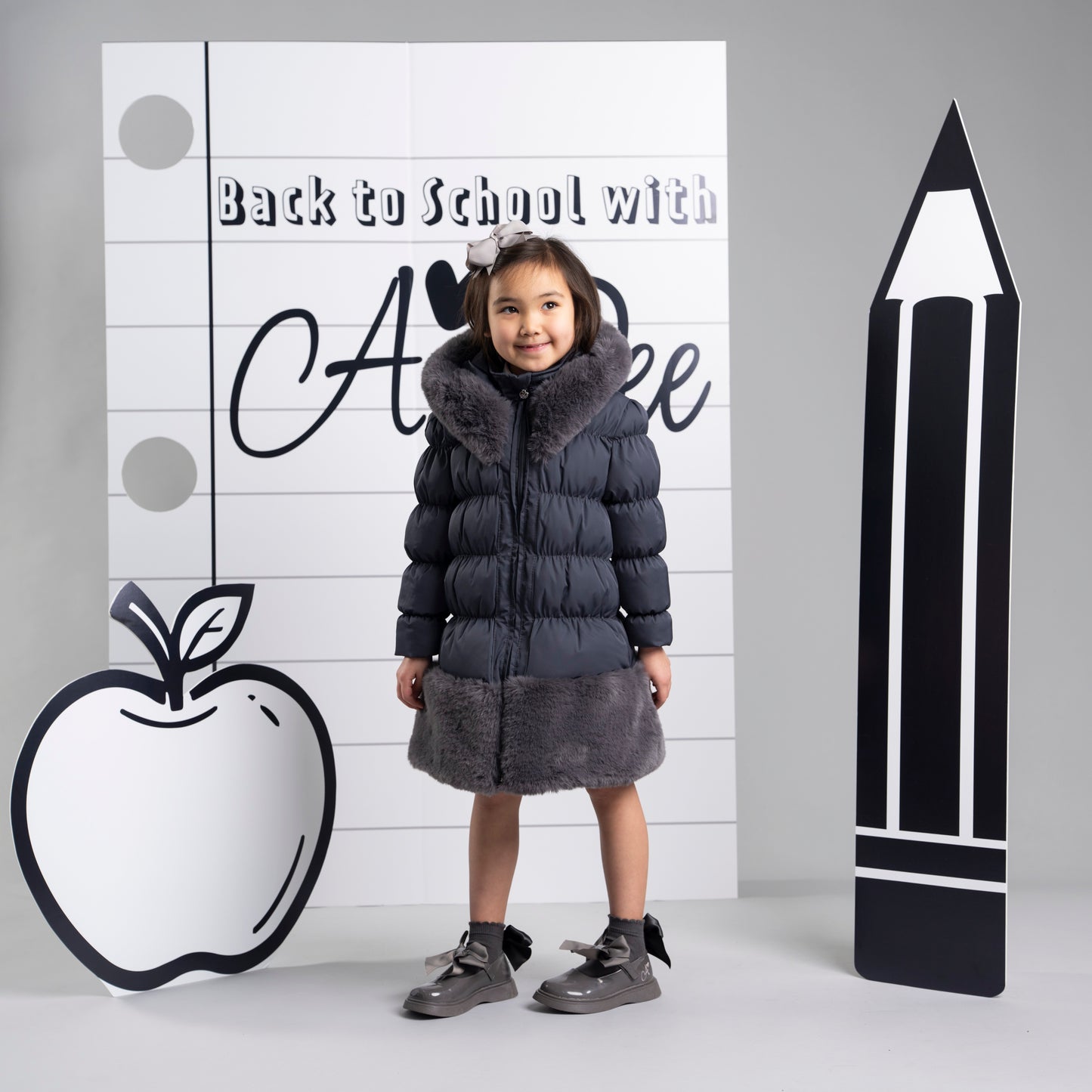 Pre-Order | Adee-Rhea Long Jacket W266202-Grey