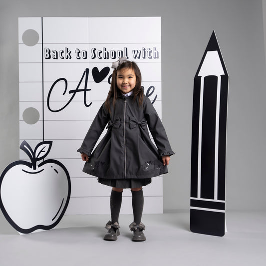 Adee-Nova Raincoat W266203-Grey