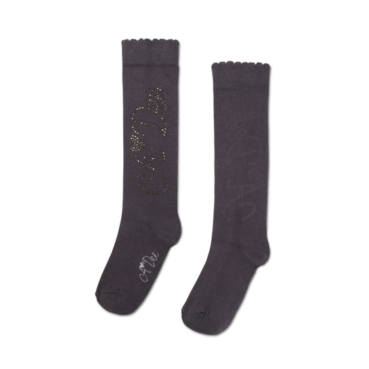 Adee-Seren Knee High Sock W266901-Grey