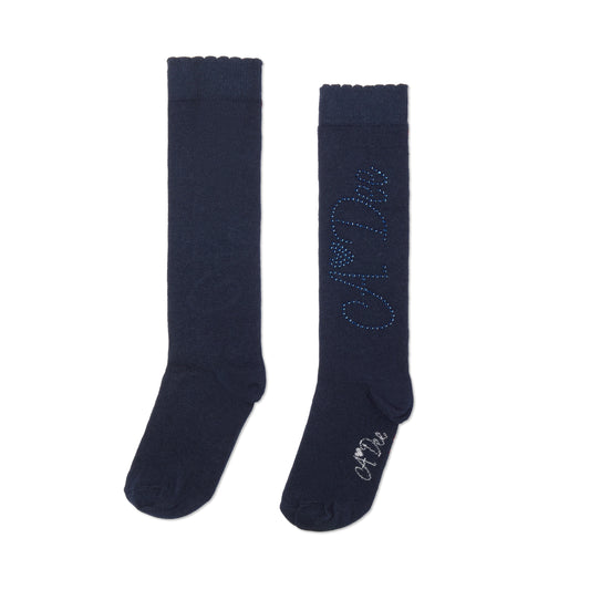 Adee-Seren Knee High Sock W266901-Navy