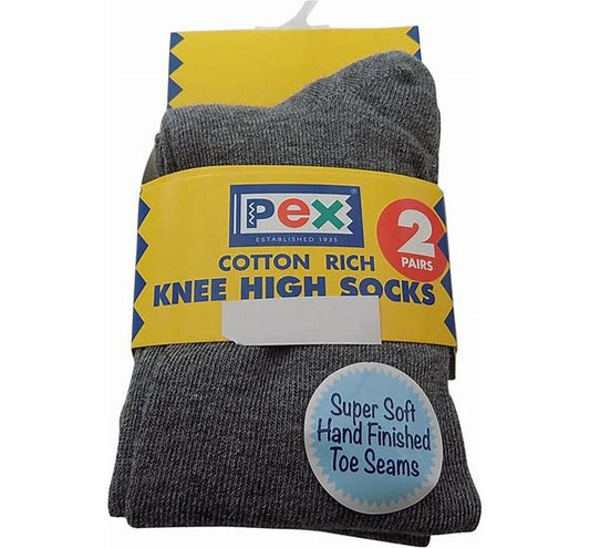 Pex- Long Socks S4412/413/25 - Grey